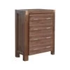 Nowra 4 Drawer Tallboy Chocolate -Furniture Shop 01 151