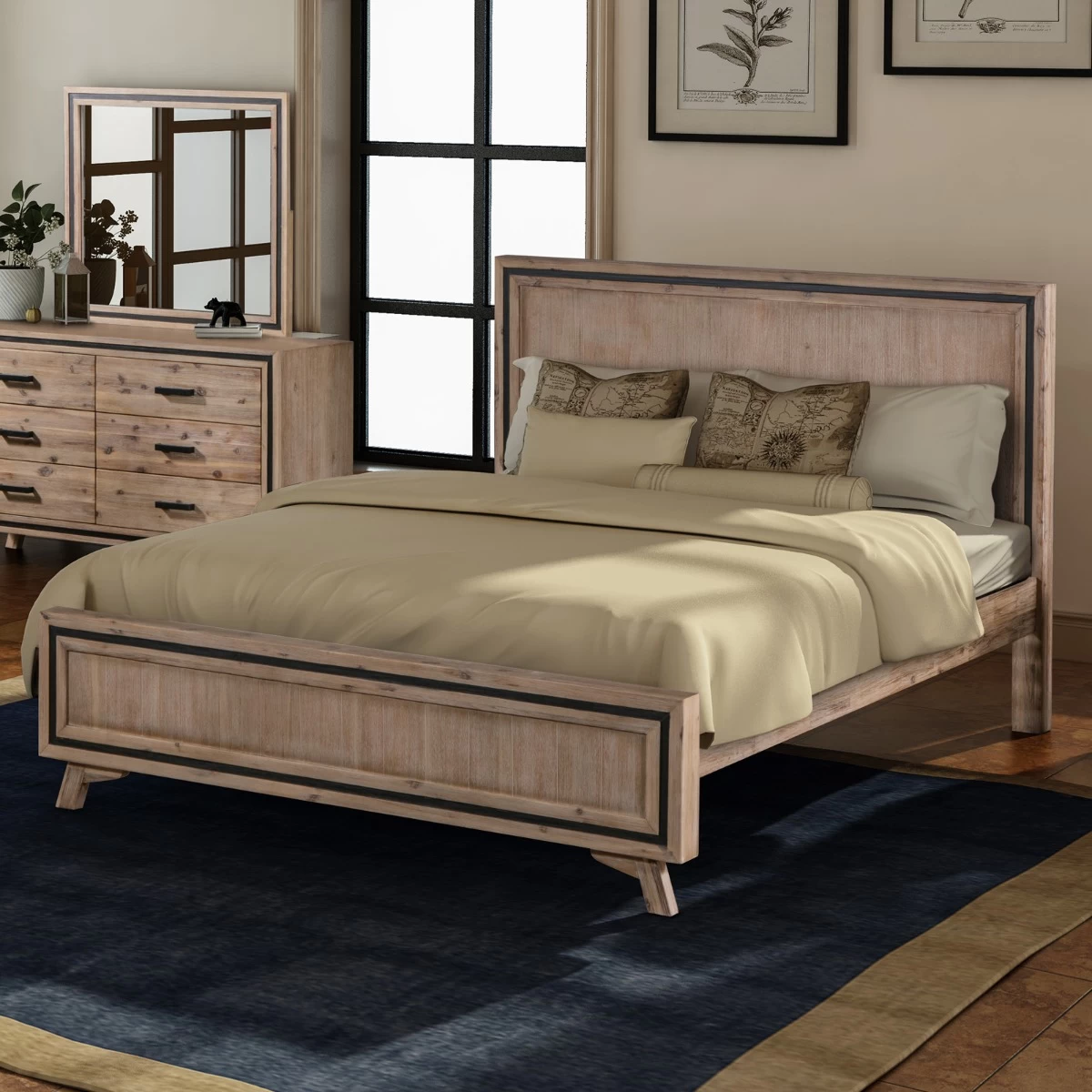 Seashore Queen Bed 3 Seashore Queen Bed