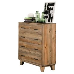Woodstyle 4- Drawer Tallboy -Furniture Shop 03 91 3