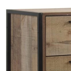 Mascot Oak Colour Tallboy -Furniture Shop 05 24