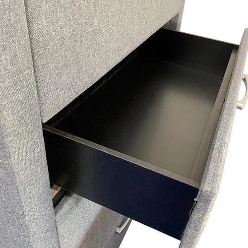 Megan Tallboy Light Grey 6 Megan Tallboy Light Grey - Image 4