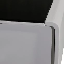 Metro TV Cabinet Black Glass & White Painting -Furniture Shop 08 500x500 8