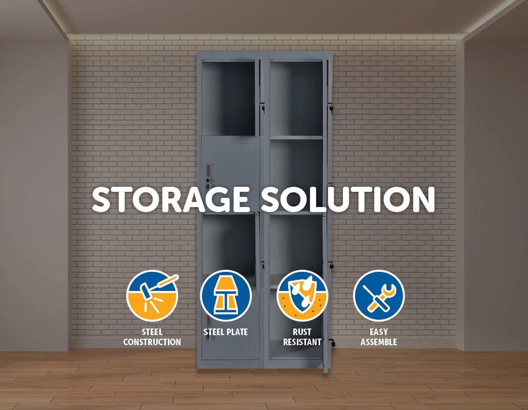 4 Door Locker – Office/Gym 4 4 Door Locker – Office/Gym - Image 2