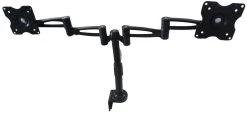 Two-Screen 10-25″ Desk Monitor TV Plasma LED LCD Work Mount