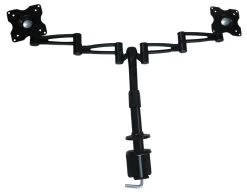 Two-Screen 10-25″ Desk Monitor TV Plasma LED LCD Work Mount -Furniture Shop 767985 3