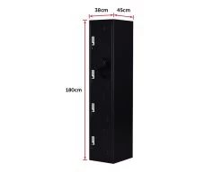 Four-Door Office Gym Shed Storage Lockers -Furniture Shop 768425 6