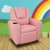 PU Leather Kids Recliner With Drink Holder -Furniture Shop 774955 1