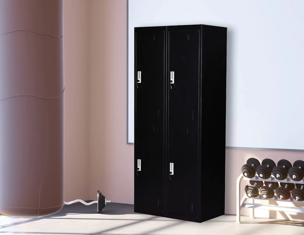 Four-Door Office Gym Shed Storage Locker 3 Four-Door Office Gym Shed Storage Locker