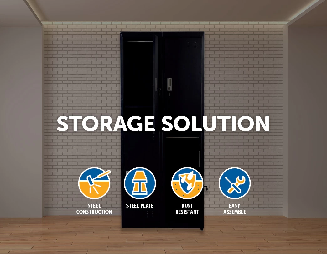 Four-Door Office Gym Shed Storage Locker 4 Four-Door Office Gym Shed Storage Locker - Image 2