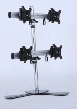 Quad/4/Four XL LCD Monitor Desktop Freestanding Mount Stand 11 Quad/4/Four XL LCD Monitor Desktop Freestanding Mount Stand -Furniture Shop 816883 4 scaled 1