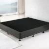 Palermo King Ensemble Bed Base Platinum Graphite Linen Fabric