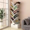 Tree Bookshelf Bookcase Book Organizer 9-Tier Multipurpose Shelf Display Racks -Furniture Shop 826101 1 12