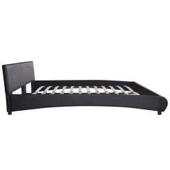 Bed Frame Black Faux Leather King Size -Furniture Shop 8718475576938 g en hd 3