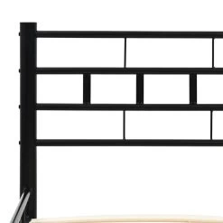 Bed Frame Black Metal 137×187 Cm 13 Bed Frame Black Metal 137×187 Cm -Furniture Shop 8718475711537 g en hd 3
