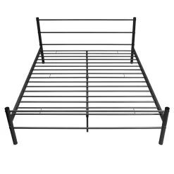 Bed Frame Black Metal King Size -Furniture Shop 8718475725299 g en hd 1
