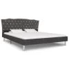 Bed Frame Dark Grey Fabric 183×203 Cm King 1 Bed Frame Dark Grey Fabric 183×203 Cm King -Furniture Shop 8719883580043 a en hd 1