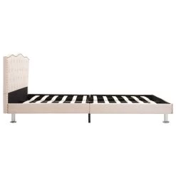 Bed Frame Cream Fabric 106×203 Cm King Single -Furniture Shop 8719883580050 g en hd 3