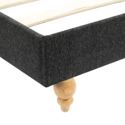 Bed Frame Dark Grey Burlap 183×203 Cm King -Furniture Shop 8719883580203 g en hd 5