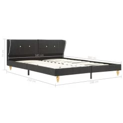 Bed Frame Dark Grey Burlap 183×203 Cm King -Furniture Shop 8719883580203 g en hd 6