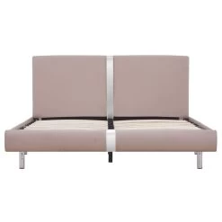 Bed Frame Cappuccino Faux Leather King Single 10 Bed Frame Cappuccino Faux Leather King Single -Furniture Shop 8719883585390 g en hd 2