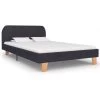 Bed Frame Dark Grey Fabric King -Furniture Shop 8719883585628 a en hd 1