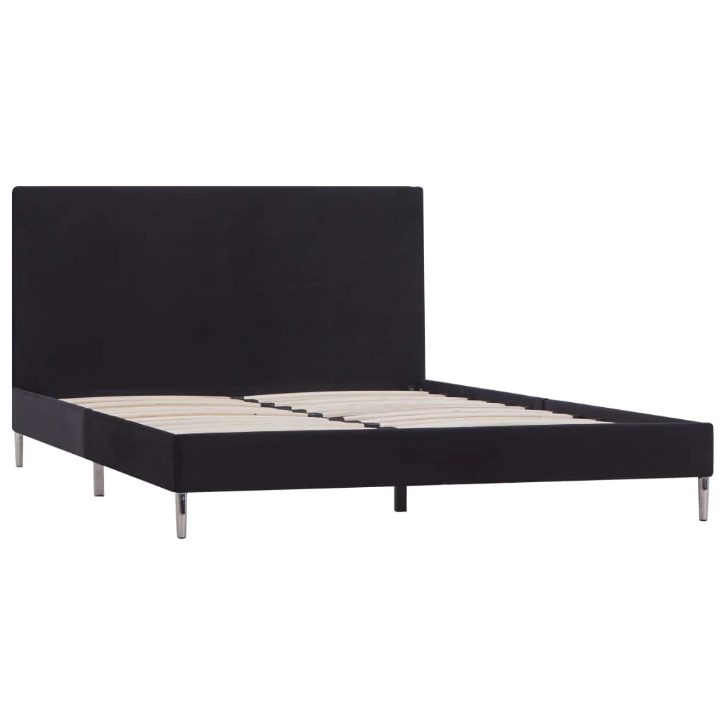 Bed Frame Black Fabric King 4 Bed Frame Black Fabric King - Image 2