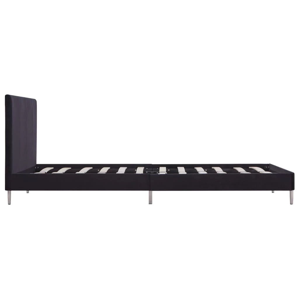 Bed Frame Black Fabric King 6 Bed Frame Black Fabric King - Image 4