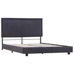 Bed Frame Dark Grey Fabric King Single 12 Bed Frame Dark Grey Fabric King Single -Furniture Shop 8719883585956 g en hd 3