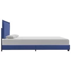 Bed Frame Blue Fabric King Single 11 Bed Frame Blue Fabric King Single -Furniture Shop 8719883586038 g en hd 2