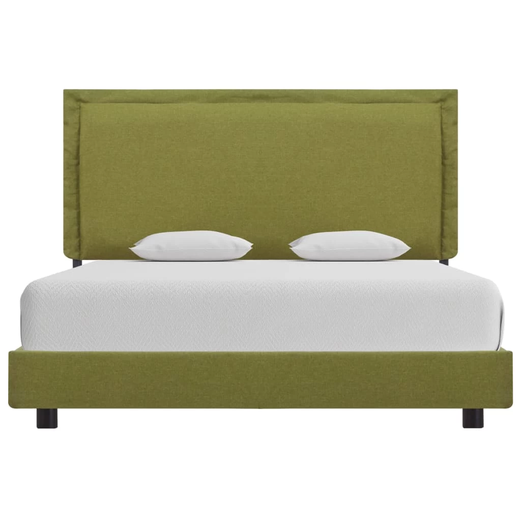 Bed Frame Green Fabric King Single 4 Bed Frame Green Fabric King Single - Image 2