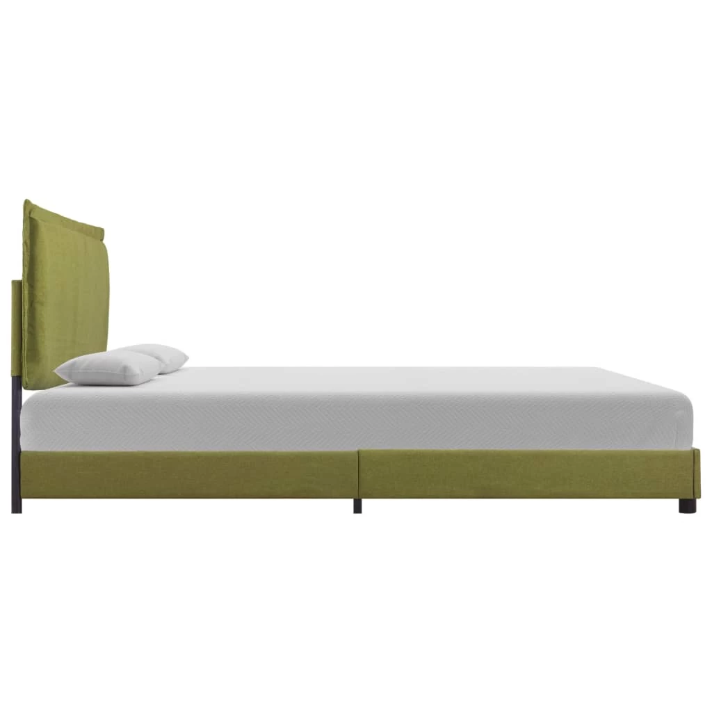 Bed Frame Green Fabric King Single 5 Bed Frame Green Fabric King Single - Image 3