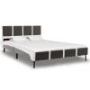 Bed Frame Grey And White Faux Leather 106×203 Cm King Single -Furniture Shop 8719883679808 a en hd 1