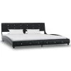 Bed Frame Black Faux Leather 183×203 Cm King 1 Bed Frame Black Faux Leather 183×203 Cm King -Furniture Shop 8719883679914 a en hd 1