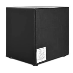 Artiss PVC Leather Bedside Table – Black -Furniture Shop BFRAME E BSIDE BK 08