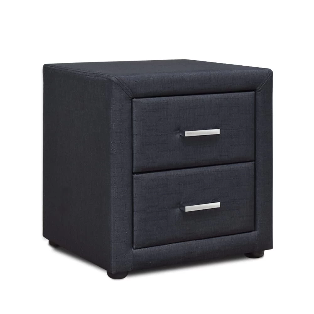 Artiss Moda Bedside Table – Charcoal 3 Artiss Moda Bedside Table – Charcoal
