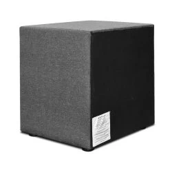 Artiss Fabric Bedside Table – Grey -Furniture Shop BFRAME E BSIDE GY 08