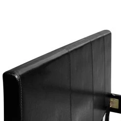 Artiss Double Size PU Leather Bed Frame Headboard – Black -Furniture Shop BFRAME E NEO DOU BK AB 06