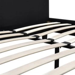 Queen Size Fabric Bed Frame – Charcoal -Furniture Shop BFRAME E NEO Q CHAR AB 06