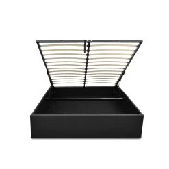 Artiss TOKI Double Size Storage Gas Lift Bed Frame Without Headboard Fabric Charcoal 11 Artiss TOKI Double Size Storage Gas Lift Bed Frame Without Headboard Fabric Charcoal -Furniture Shop BFRAME E TOKI D CHAR AB 02