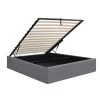 Artiss King Single Size Gas Lift Bed Frame Base With Storage Platform Fabric -Furniture Shop BFRAME E TOKI KS GY AB 00