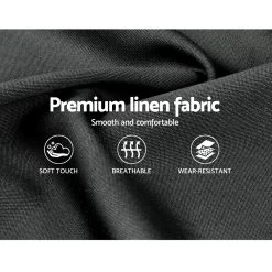 Artiss King Single Size Gas Lift Bed Frame Base With Storage Platform Fabric 14 Artiss King Single Size Gas Lift Bed Frame Base With Storage Platform Fabric -Furniture Shop BFRAME E TOKI KS GY AB 05