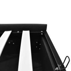 Artiss TOKI Queen Size Storage Gas Lift Bed Frame Without Headboard Fabric Charcoal -Furniture Shop BFRAME E TOKI Q CHAR AB 05