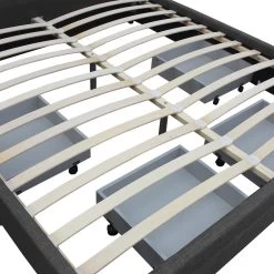 Artiss Queen Size Fabric Bed Frame Headboard With Drawers– Charcoal 24 Artiss Queen Size Fabric Bed Frame Headboard With Drawers– Charcoal -Furniture Shop BFRAME F AVIO Q CHA ABC 08