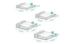 Polyester Fully Fitted Heated Electric Blanket With Timer King 10 Polyester Fully Fitted Heated Electric Blanket With Timer King -Furniture Shop BK10042028629 3