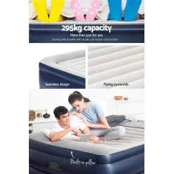 Bestway Queen Air Bed Inflatable Mattress Sleeping Mat Battery Built-in Pump 14 Bestway Queen Air Bed Inflatable Mattress Sleeping Mat Battery Built-in Pump -Furniture Shop BW BED Q 61 67690 05