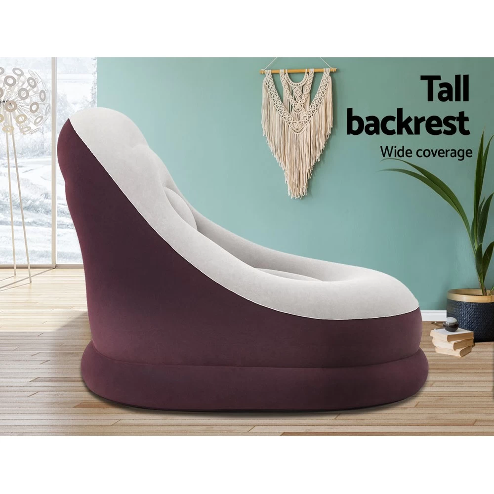 Bestway Inflatable Air Chair Seat Couch Lazy Sofa Lounge Blow Up Ottoman 6 Bestway Inflatable Air Chair Seat Couch Lazy Sofa Lounge Blow Up Ottoman - Image 4