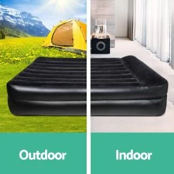 Bestway Queen Size Inflatable Air Mattress – Black -Furniture Shop BW RA BED Q 67403 46 03