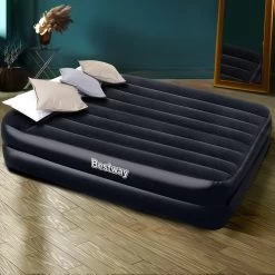 Bestway Queen Size Inflatable Air Mattress – Black -Furniture Shop BW RA BED Q 67403 46 99