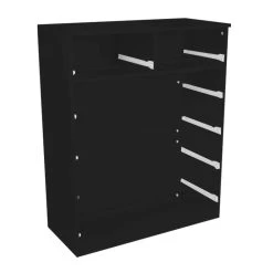 Tallboy Dresser 6 Chest Of Drawers Cabinet 85 X 39.5 X 105 – Black 9 Tallboy Dresser 6 Chest Of Drawers Cabinet 85 X 39.5 X 105 – Black -Furniture Shop CBT 085 040 105 BRW C3