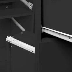 Tallboy Dresser 6 Chest Of Drawers Cabinet 85 X 39.5 X 105 – Black 10 Tallboy Dresser 6 Chest Of Drawers Cabinet 85 X 39.5 X 105 – Black -Furniture Shop CBT 085 040 105 BRW C4